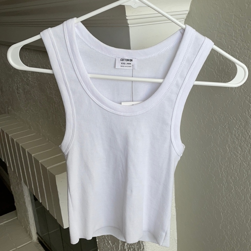 New with tags white tank top
